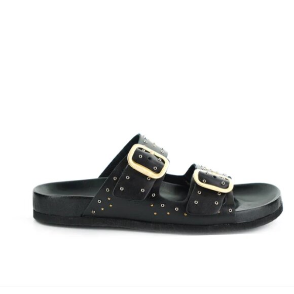 Designer Italian luxury footbed sandals Hand made in Italy NWT new SS2025 - Picture 2 of 2